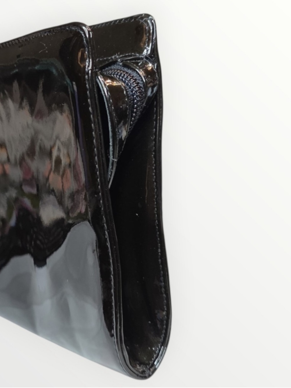 Bally Black Patent Leather Dopp Kit - Picture 4 of 6